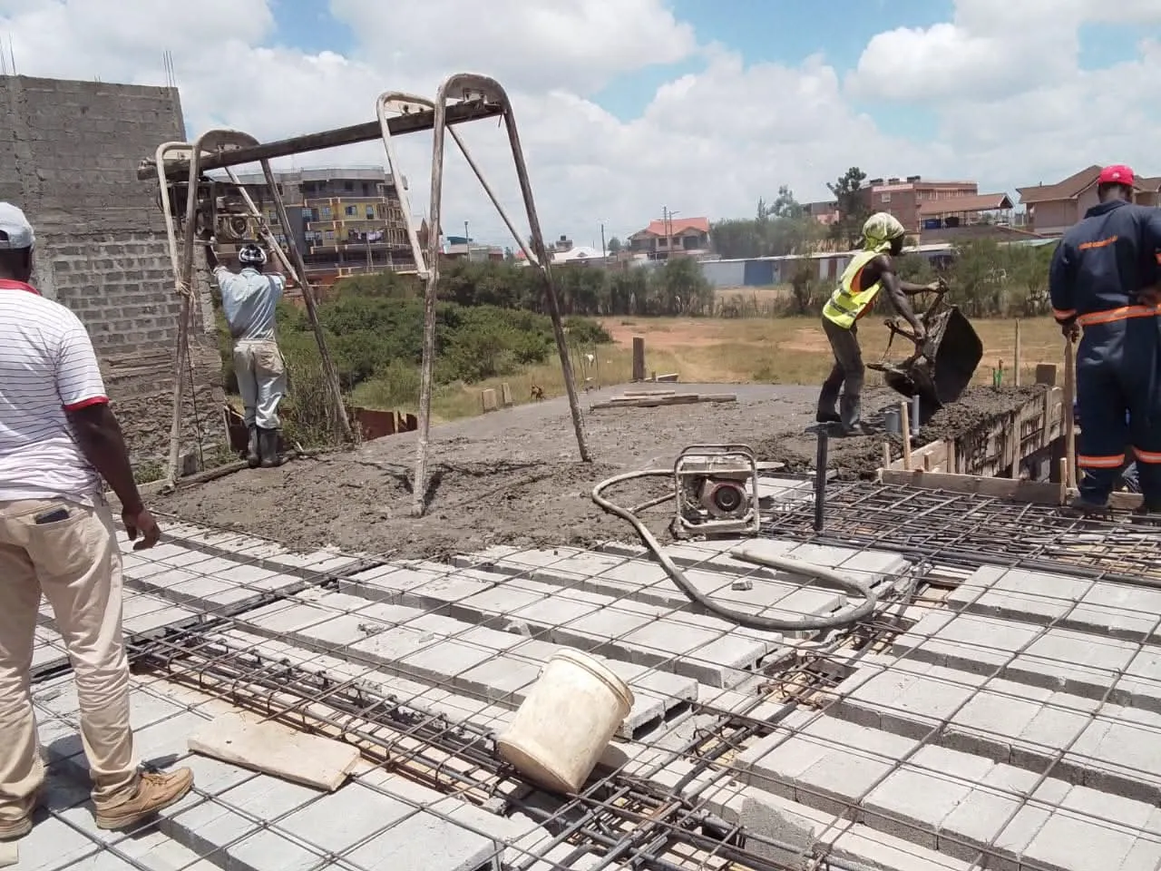 Building and construction project support in Kenya